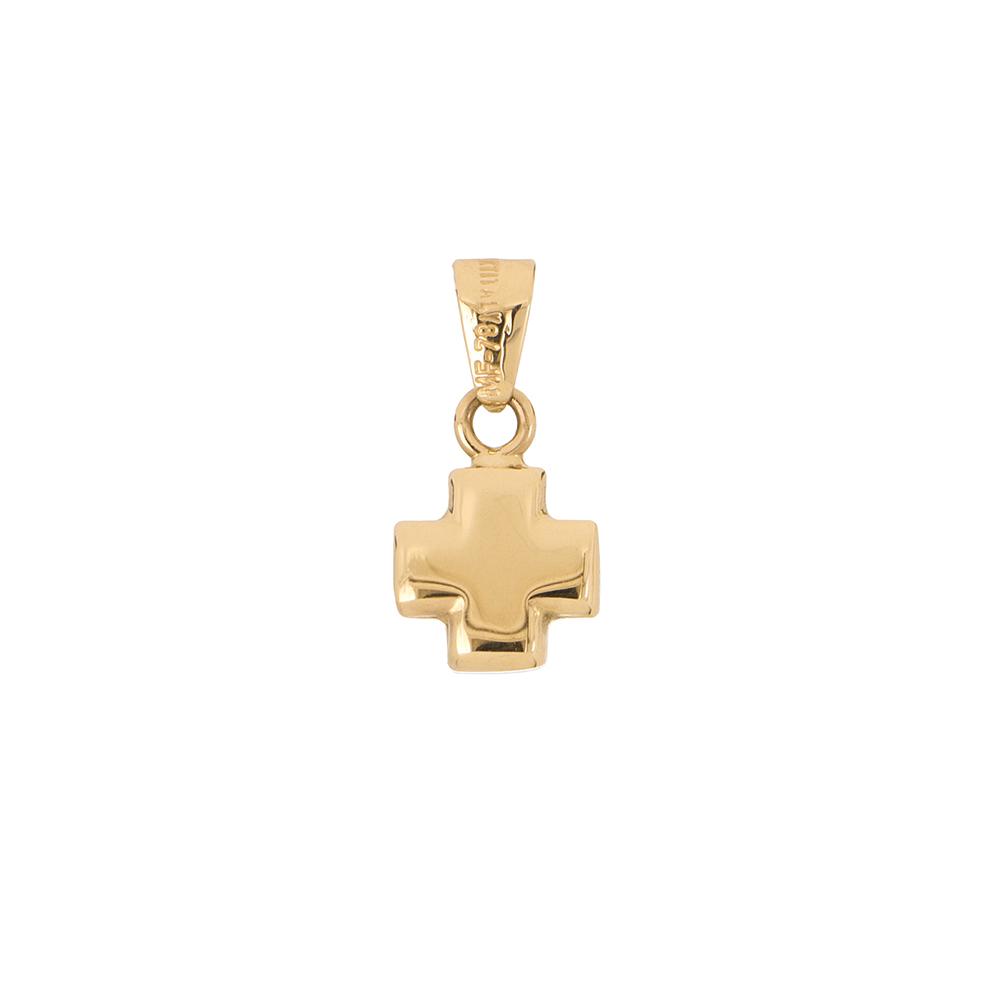 Foto 2 | Cruz Zekie 7056 Oro 14k Amarillo