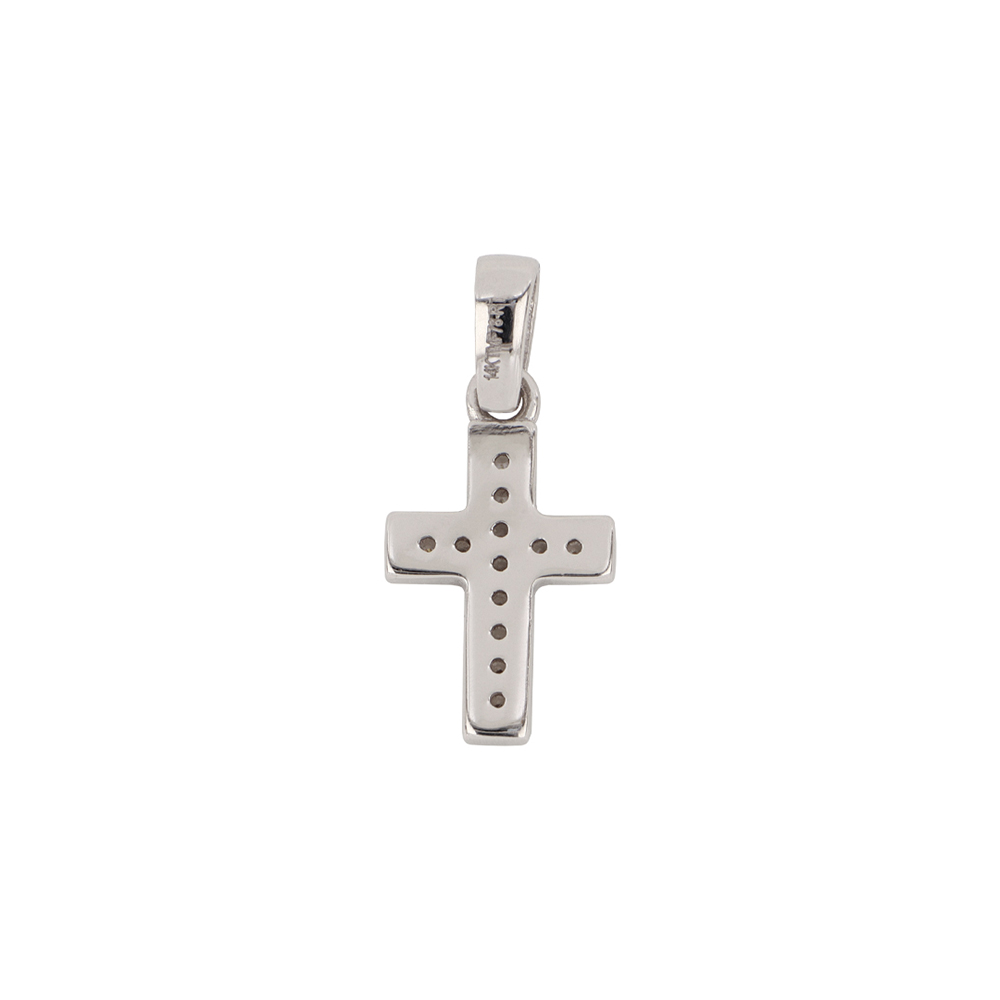 Foto 3 | Cruz Zekie 7189 Oro 14k Blanco
