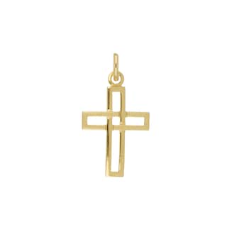 Foto 1 | Cruz Zekie 7105 Oro 14k Amarillo Calada
