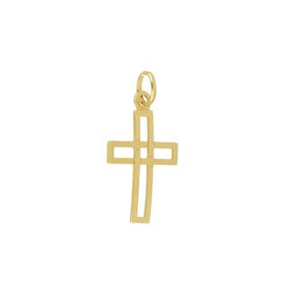 Foto 3 | Cruz Zekie 7105 Oro 14k Amarillo Calada