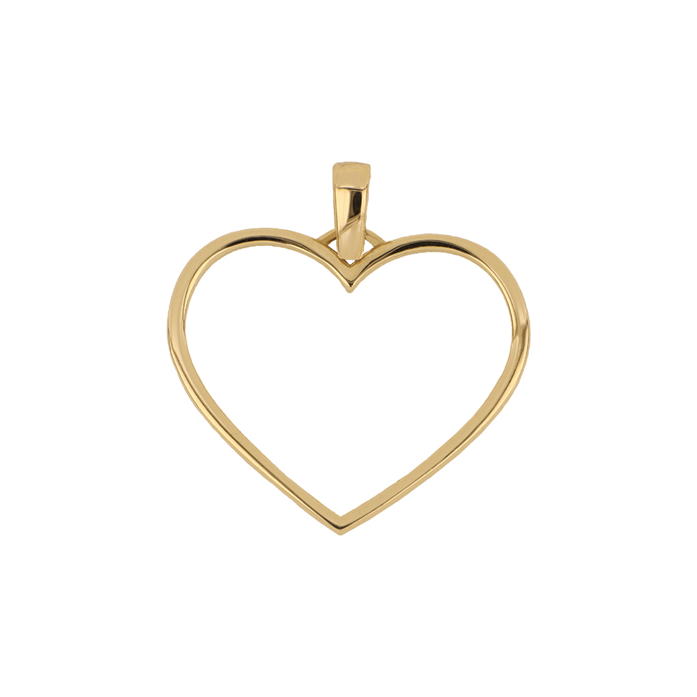 Foto 4 pulgar | Dije Zekie 7190 Oro 14k Amarillo Corazon