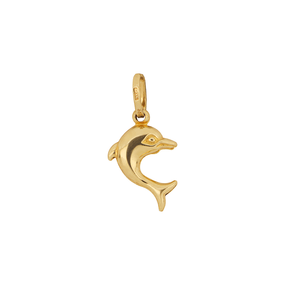 Foto 1 | Dije Zekie 7194 Oro 14k Amarillo Delfin