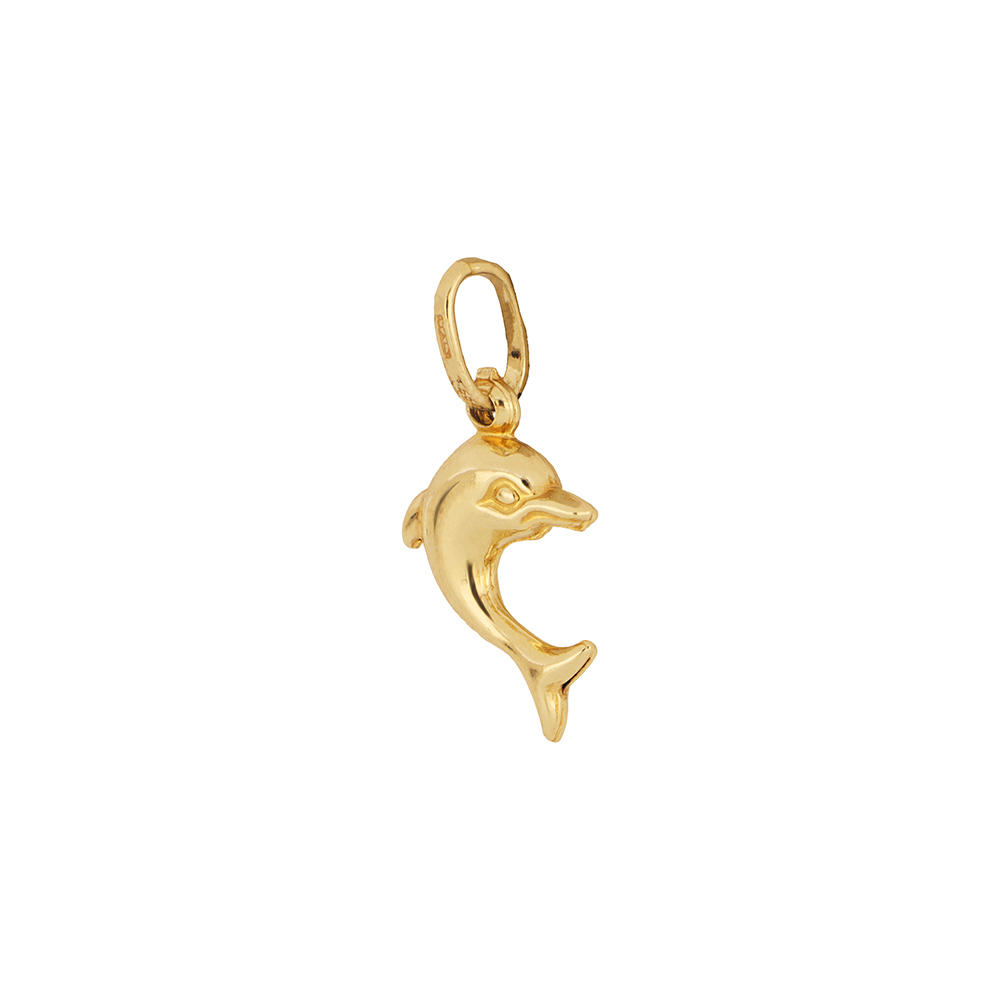 Foto 2 | Dije Zekie 7194 Oro 14k Amarillo Delfin