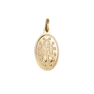 Foto 2 | Medalla Zekie 7306 Oro 14k Amarillo Milagrosa