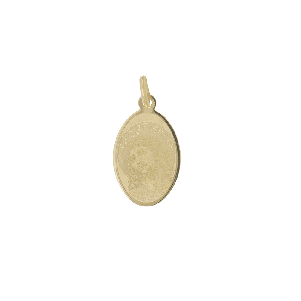 Foto 2 pulgar | Medalla Zekie 7301 Oro 10k Amarillo Cristo