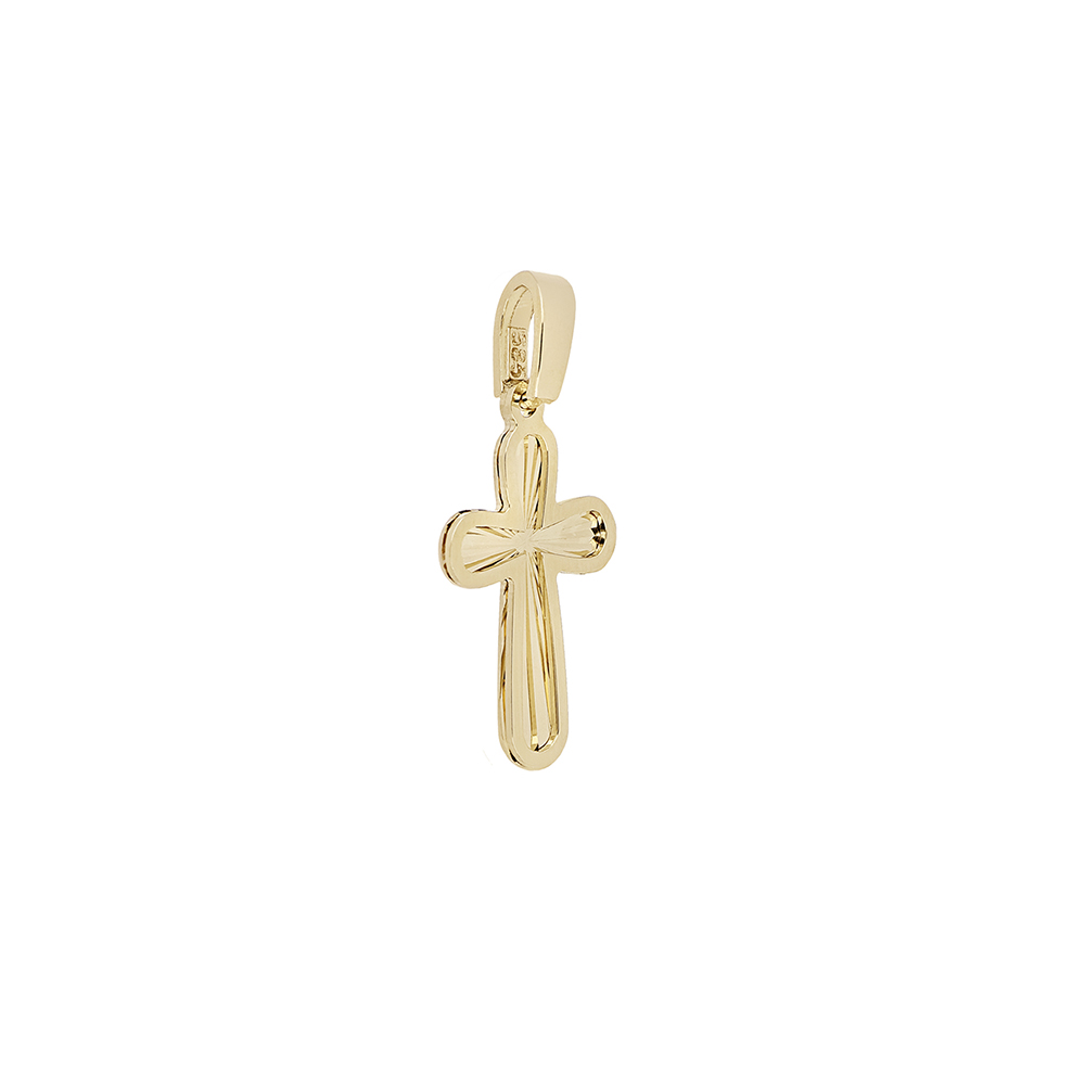 Foto 2 | Dije Zekie 7223 Oro 14k Amarillo Diamantada