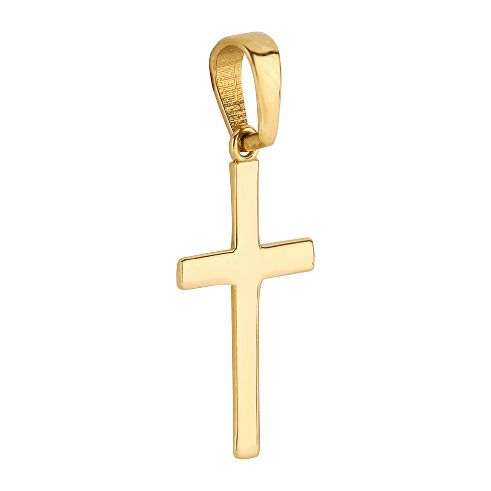 Foto 1 | Cruz Zekie 7265 Oro 14k Amarillo Lisa