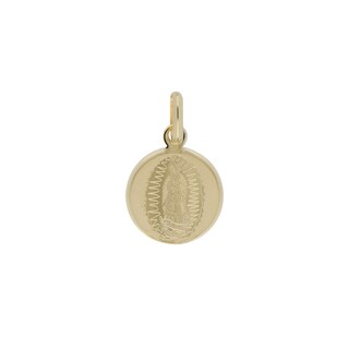 Foto 1 | Medalla Zekie 7299 Oro 14k Amarillo Virgen De Guadalupe