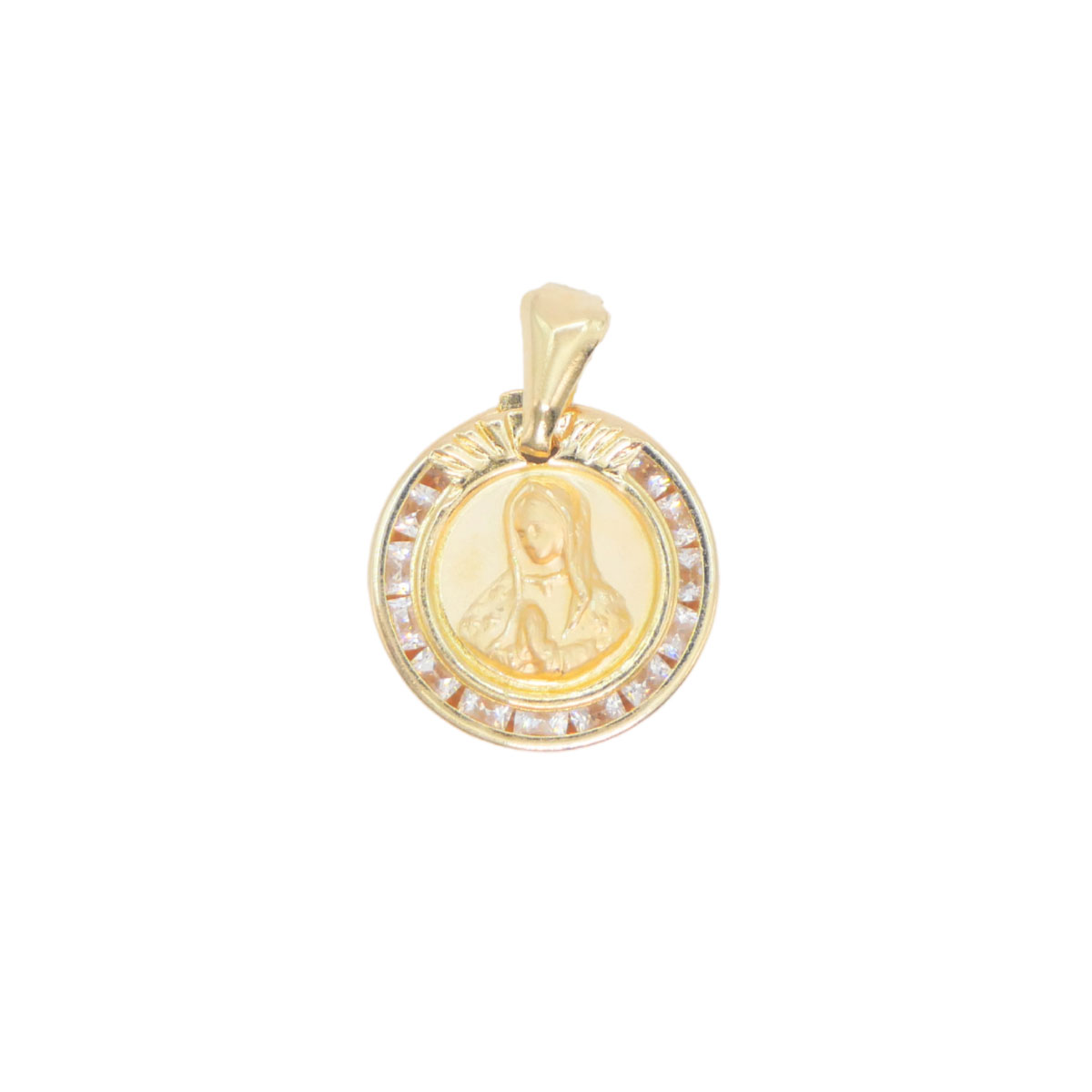 Foto 2 pulgar | Medalla Virgen Guadalupe Crixus Joyería Oro 10k