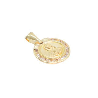 Foto 3 | Medalla Virgen Guadalupe Crixus Joyería Oro 10k