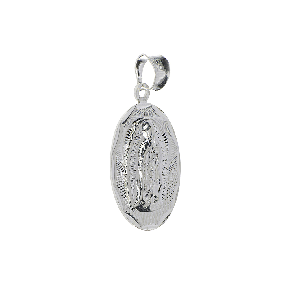 Foto 2 pulgar | Medalla Zekie 3031 Plata 0.925 Virgen Diamantada