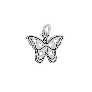 Foto 2 | Dije Zekie 3066 Plata 0.925 Mariposa