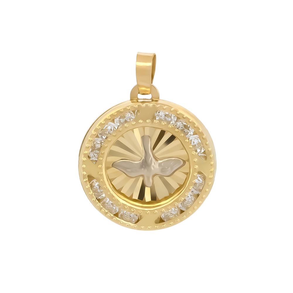 Foto 1 | Dije Espiritu Santo Dorado 1.2 Cm 14k