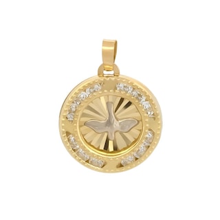 Foto 1 | Dije Espiritu Santo Dorado 1.2 Cm 14k