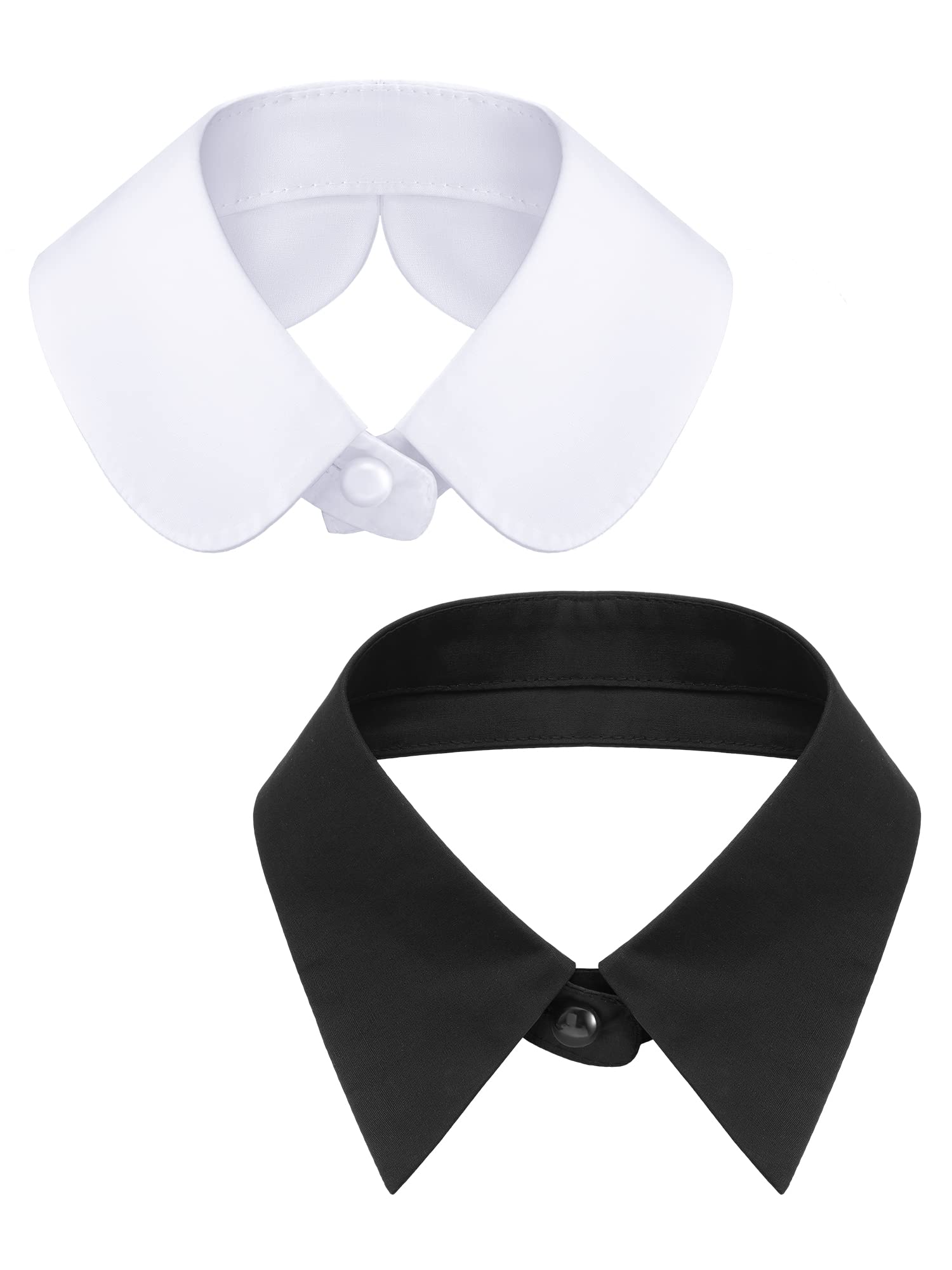 Foto 2 pulgar | Cuello Falso Satinior Desmontable Dickey Con Solapa Falsa Para Mujer - Venta Internacional.