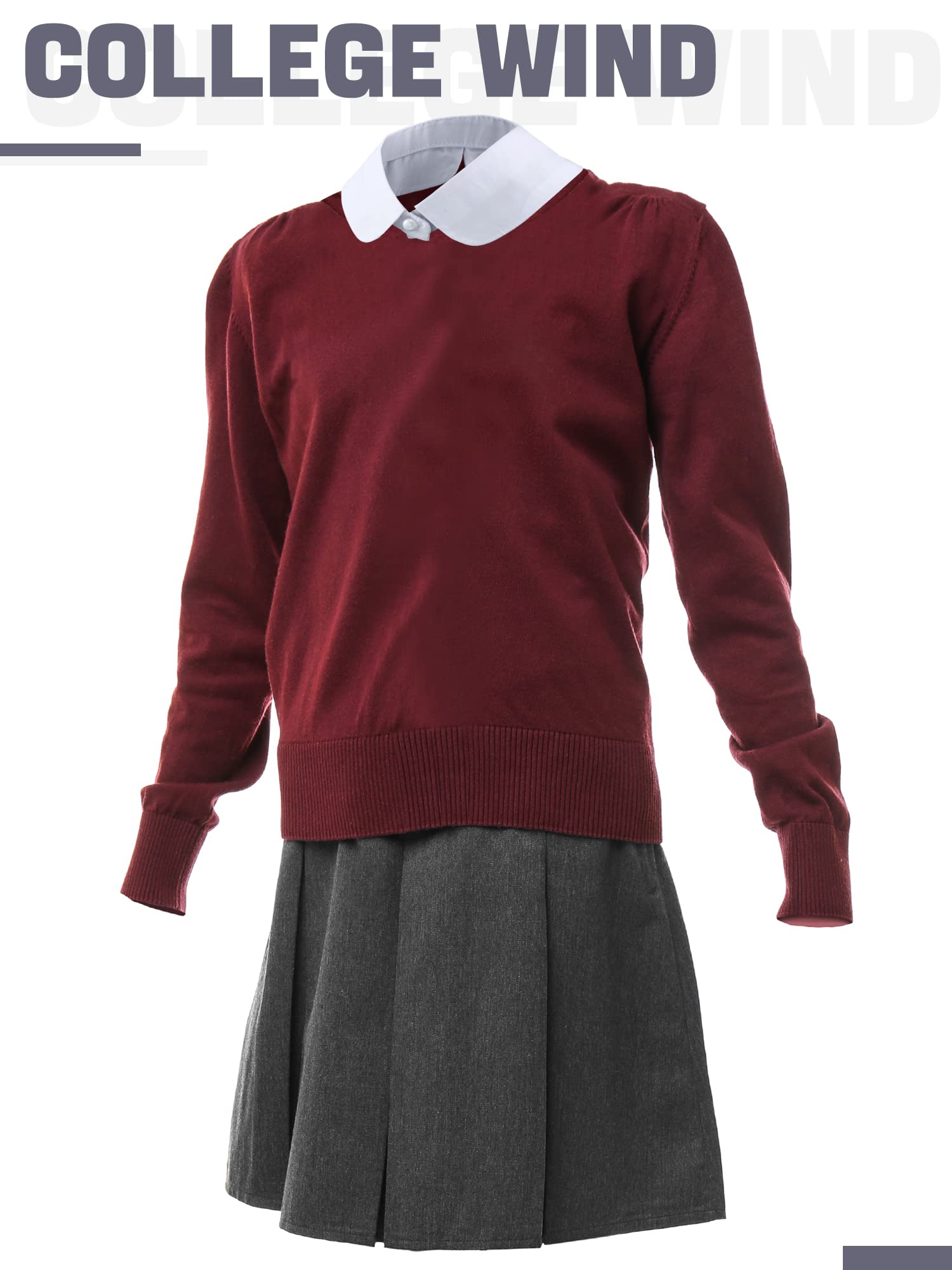 Foto 6 pulgar | Cuello Falso Satinior Desmontable Dickey Con Solapa Falsa Para Mujer - Venta Internacional.