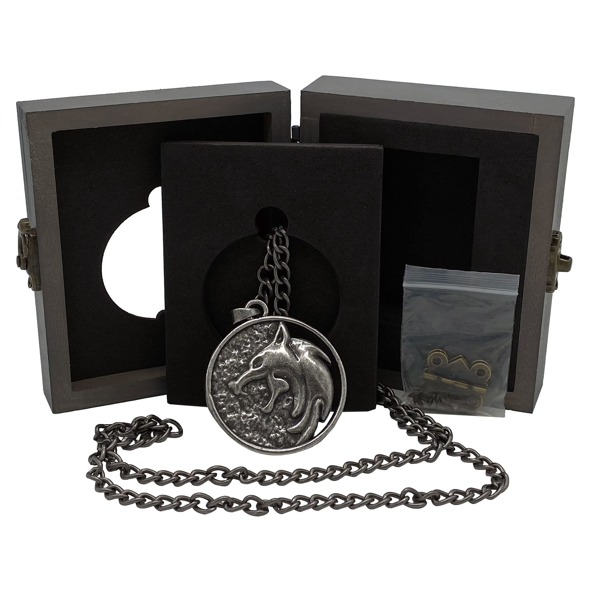 Foto 6 | Collar: Jinx Netflix: Medallón Del Lobo Blanco De The Witcher - Venta Internacional.