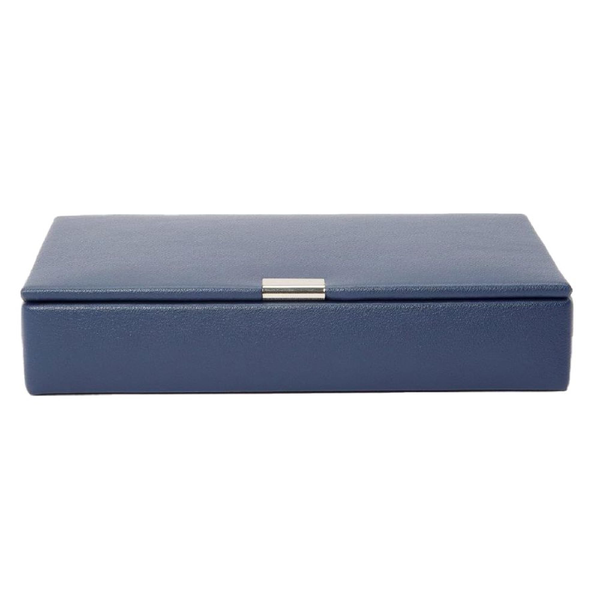 Foto 2 pulgar | Caja De Gemelos Wolf Heritage De 15 Piezas De Piel Sintética Azul Marino - Venta Internacional.