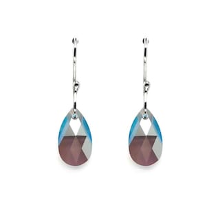 Foto 2 | Aretes Joyería Zvezda Leaves color Gris con Plata