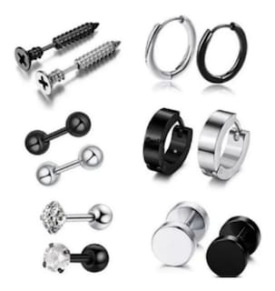 Foto 1 | Piercing para Hombre 6 Pares