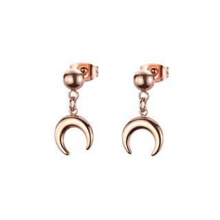 Foto 1 | Aretes de Acero Inoxidable Enso color Rosa para Mujer