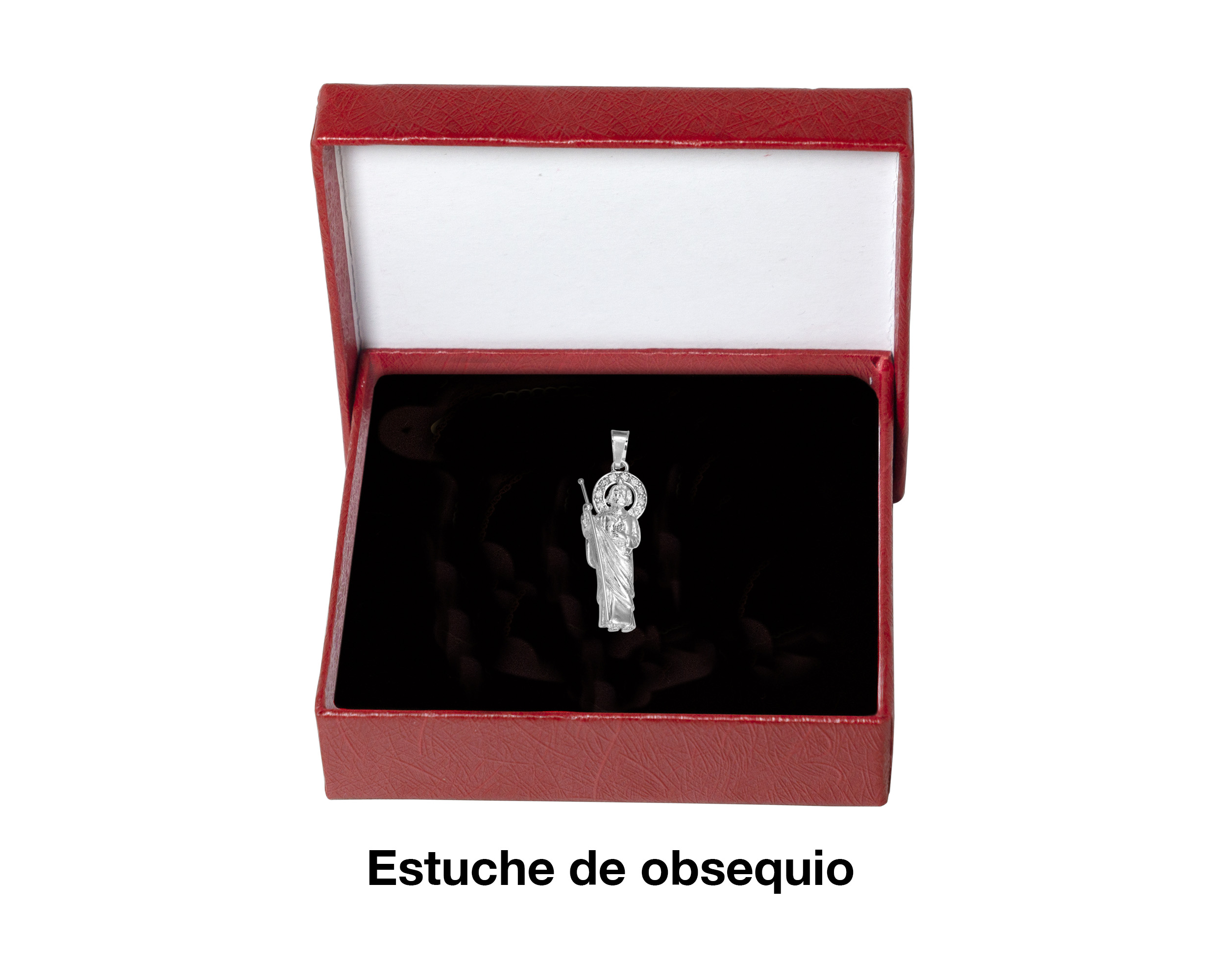 Foto 4 pulgar | Dije San Judas Plata 925 Horoz Mp416