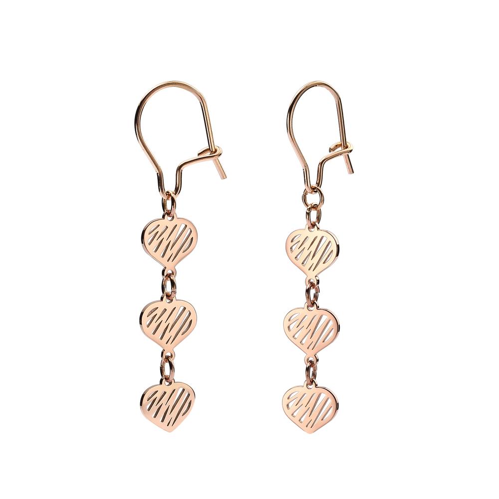 Foto 2 pulgar | Aretes de Acero Inoxidable Enso para Mujer
