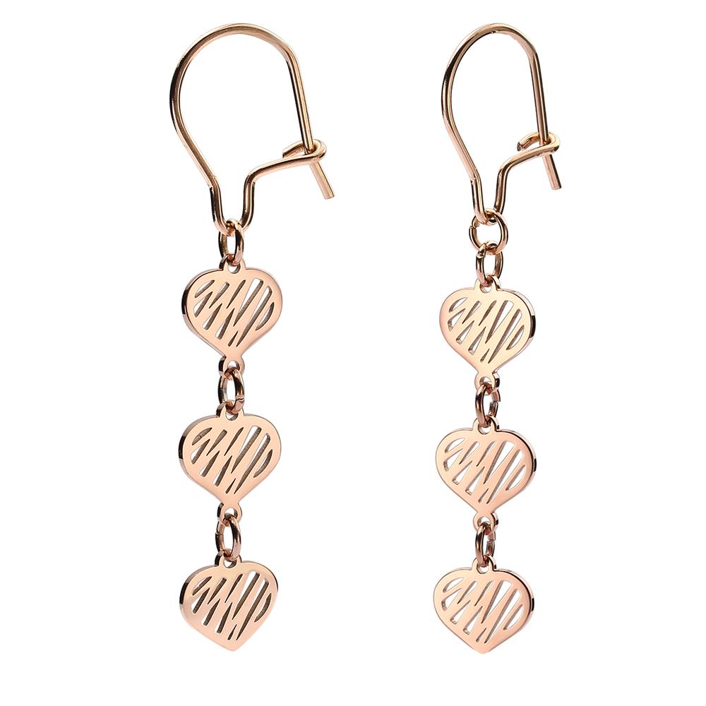 Foto 3 pulgar | Aretes de Acero Inoxidable Enso para Mujer