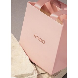 Foto 3 | Aretes de Acero Inoxidable Enso color Oro Rosa para Mujer