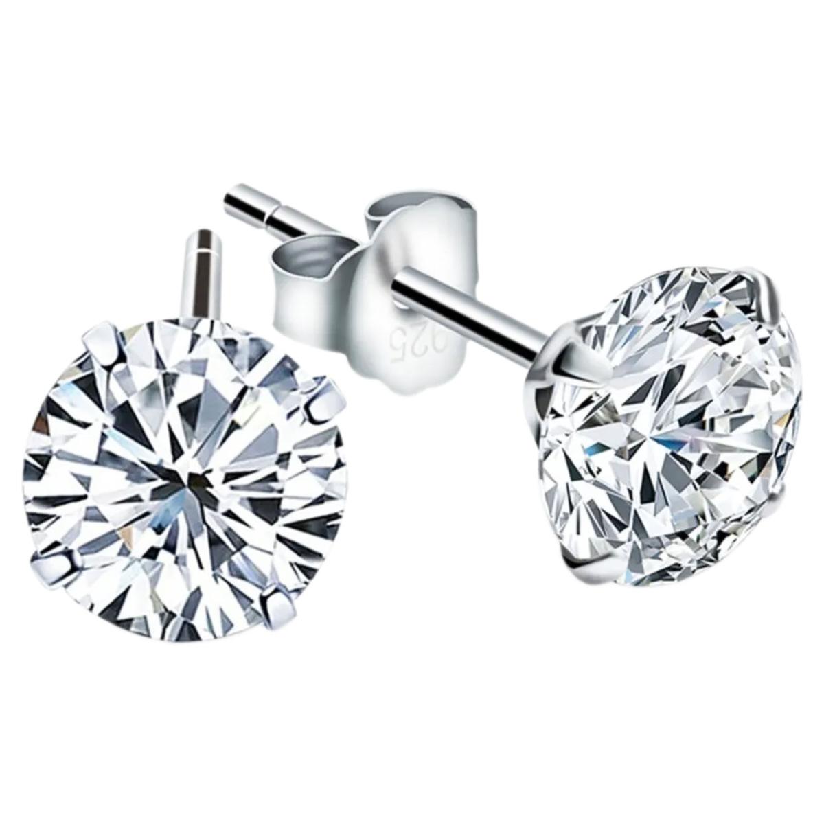 Foto 1 | Aretes De Broquel  Mxmlx-001  1 Kit  Aretes De Broquel  Color Plata