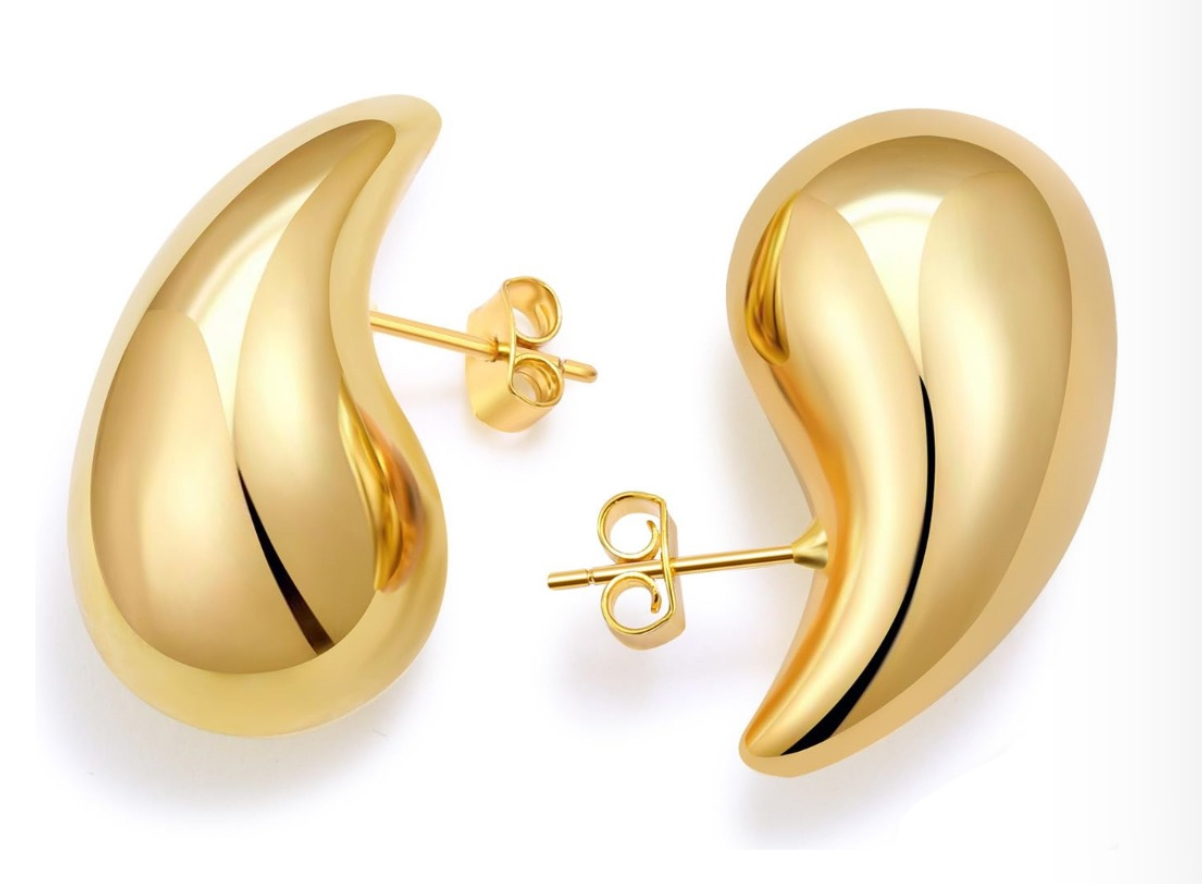 Aretes Funbu color Dorado para Mujer