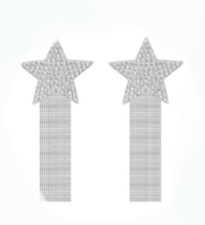 Foto 1 | Aretes Funbu Estrellas Plateadas