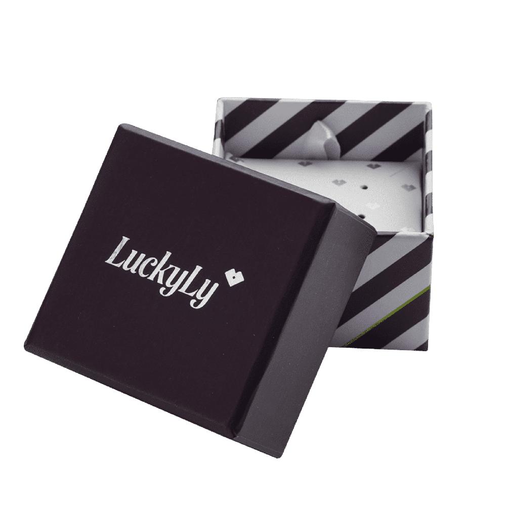 Foto 7 pulgar | Aretes para Mujer de Nudo tipo Broqueles Luckyly, Modelo Knot Oro Rosa