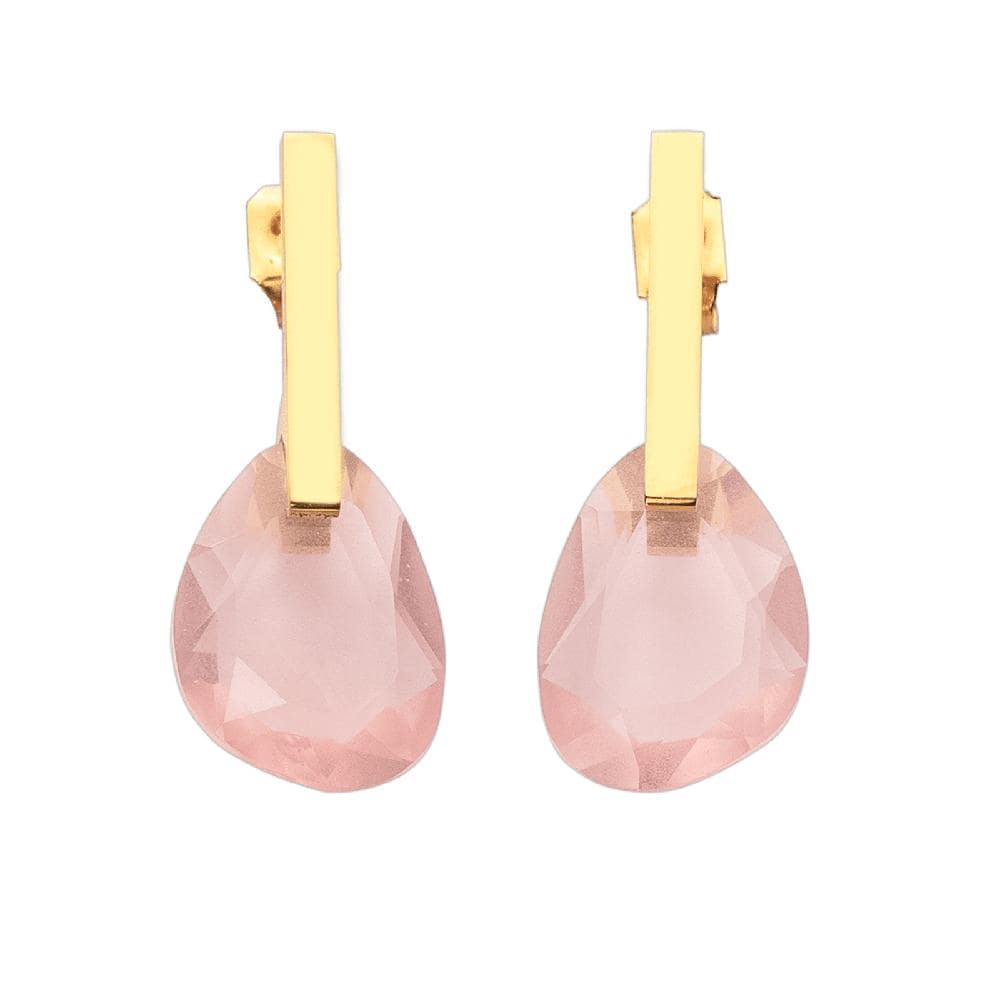 Aretes Mujer con Cristal Luckyly, Modelo Amber Rosa $489