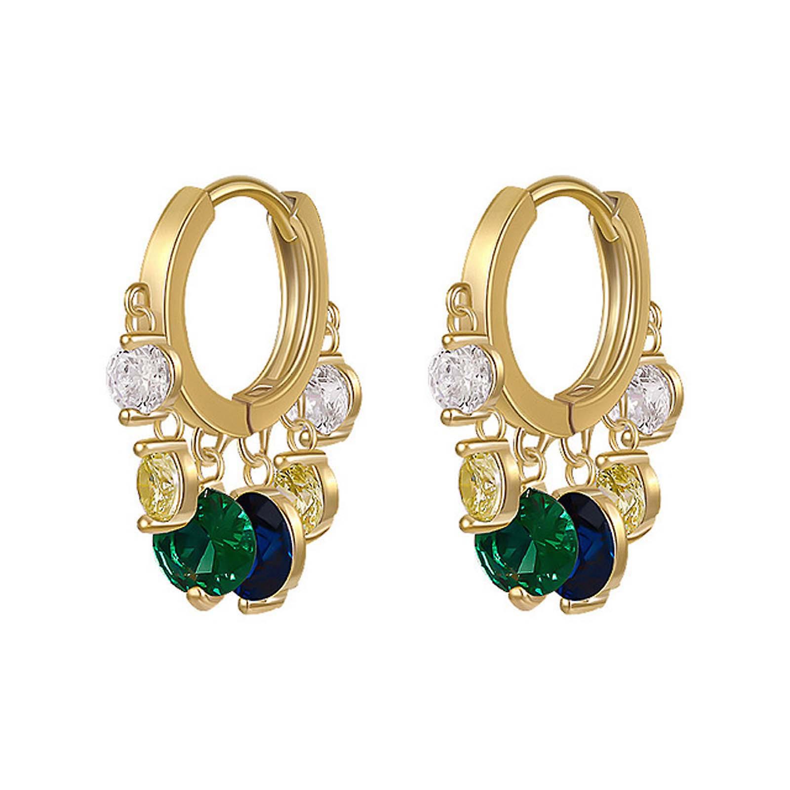 Foto 1 | Pendientes Multicolor Wild Temper - Ligeros y Lujosos
