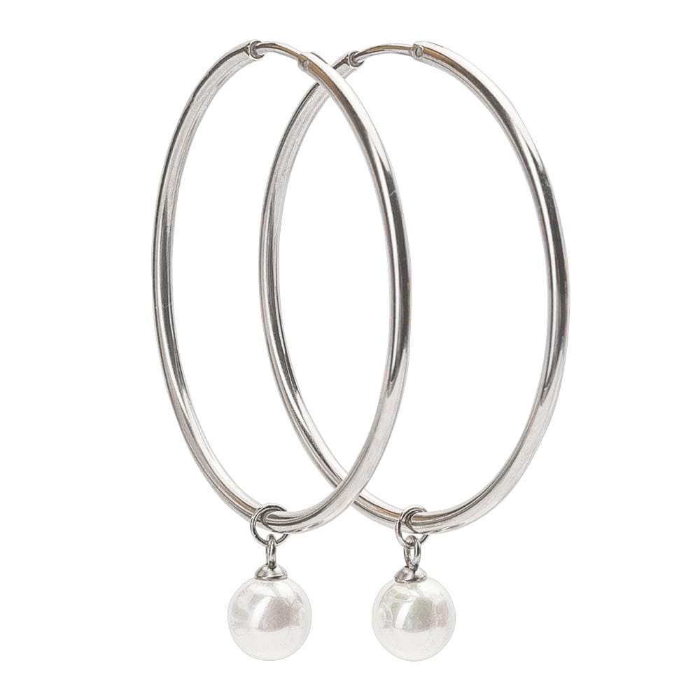 Aretes De Mujer Perlas Arracadas Perlas Luckyly, Modelo Adele $369