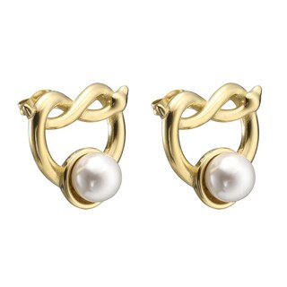 Foto 3 | Aretes De Acero Inoxidable Enso Para Dama Eicb232137g Dorado