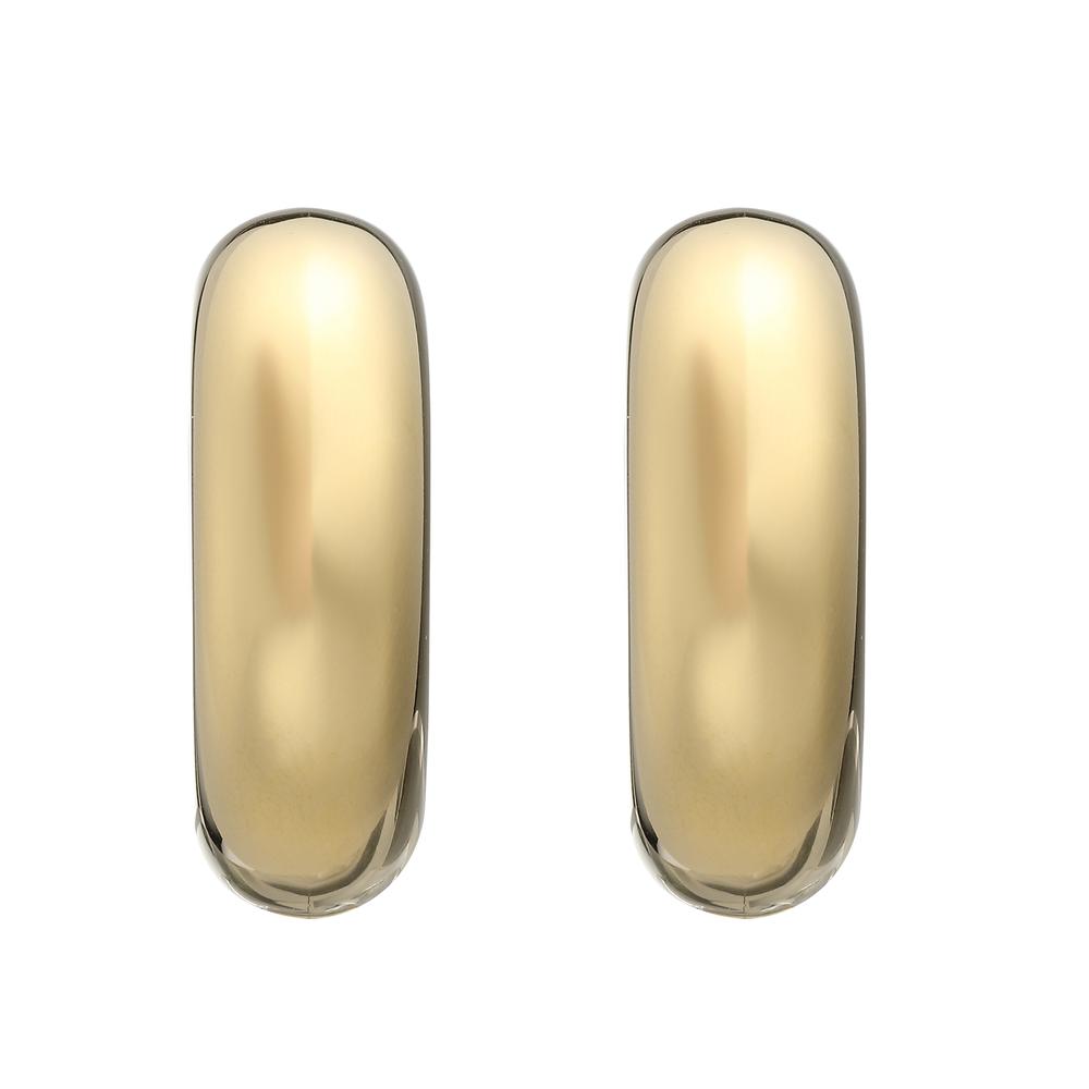 Foto 3 pulgar | Aretes De Acero Inoxidable Enso Para Dama Eicn232102g Dorado