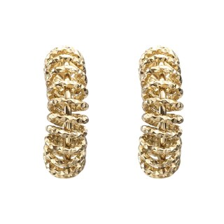 Foto 2 | Aretes De Acero Inoxidable Enso Para Dama Eice232119g Dorado
