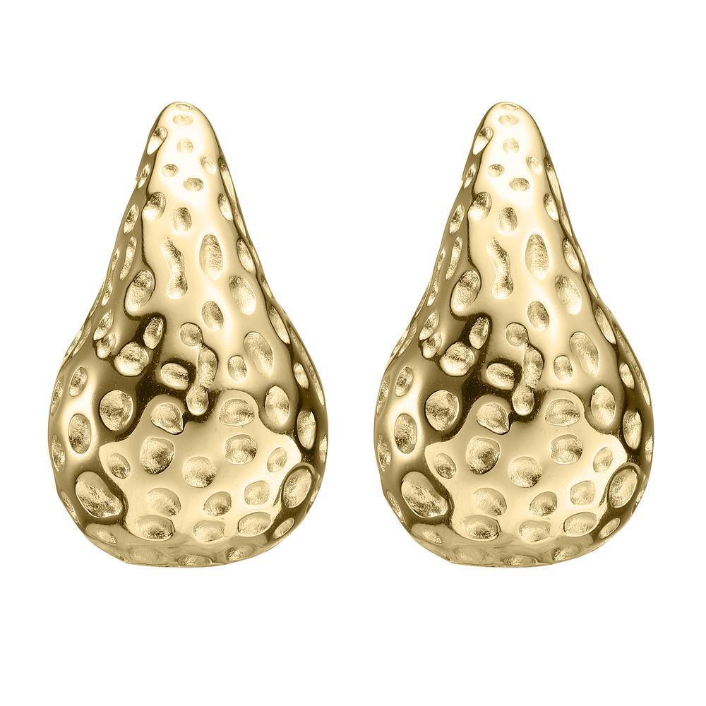 Foto 3 pulgar | Aretes De Acero Inoxidable Enso Para Dama Eicn232117g Dorado