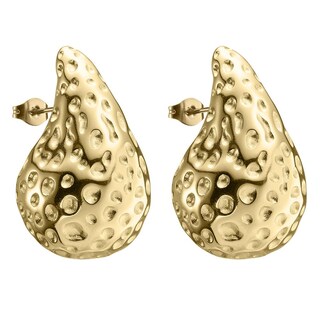 Foto 3 | Aretes De Acero Inoxidable Enso Para Dama Eicn232117g Dorado