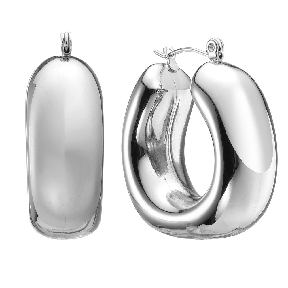 Aretes De Acero Inoxidable Enso Para Dama Eicn232104s Acero $399