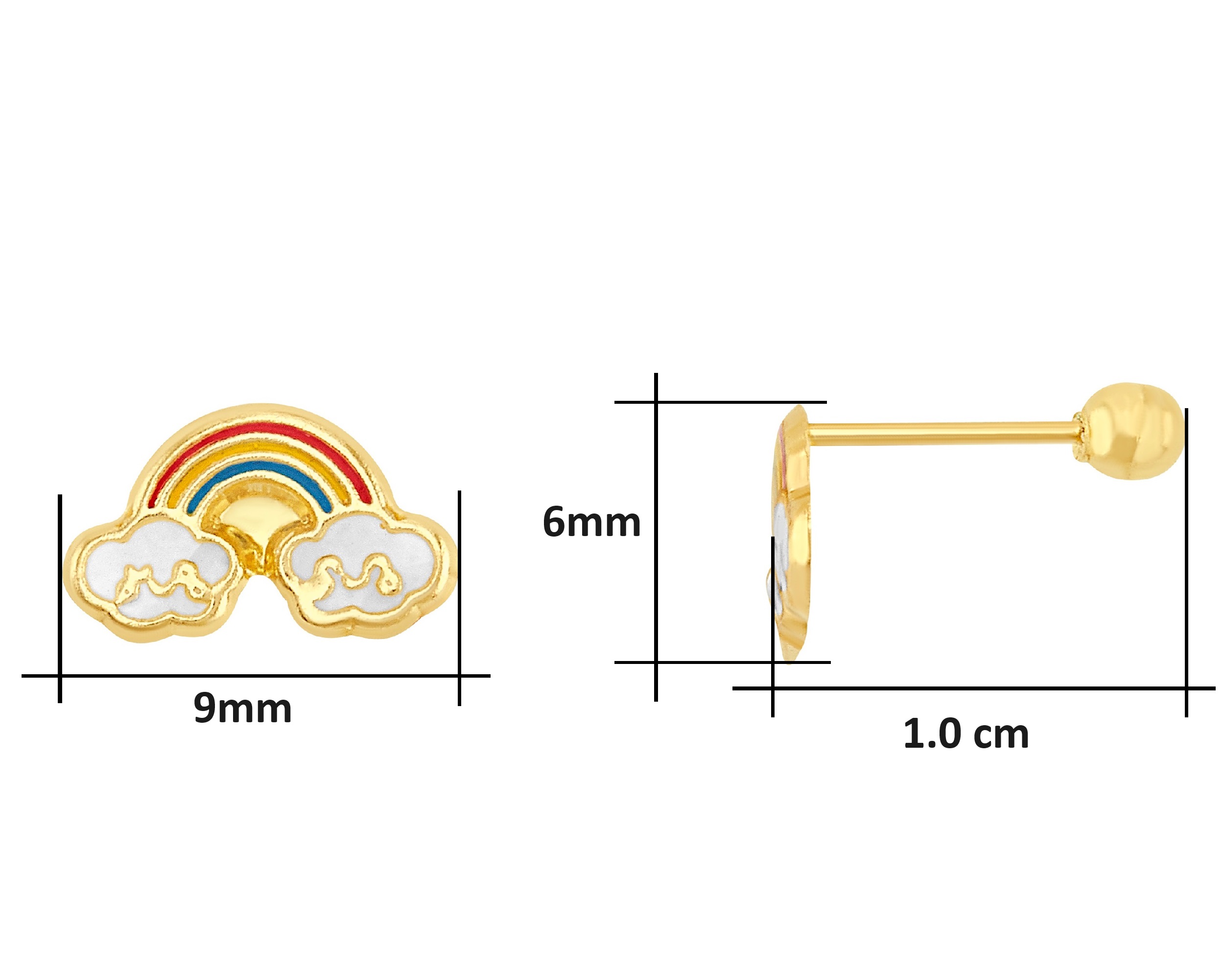 Foto 8 pulgar | Broquel Arcoiris Horoz 10k C525