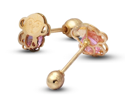 Foto 3 | Broquel Mono Circonia Rosa Horoz 10k C555