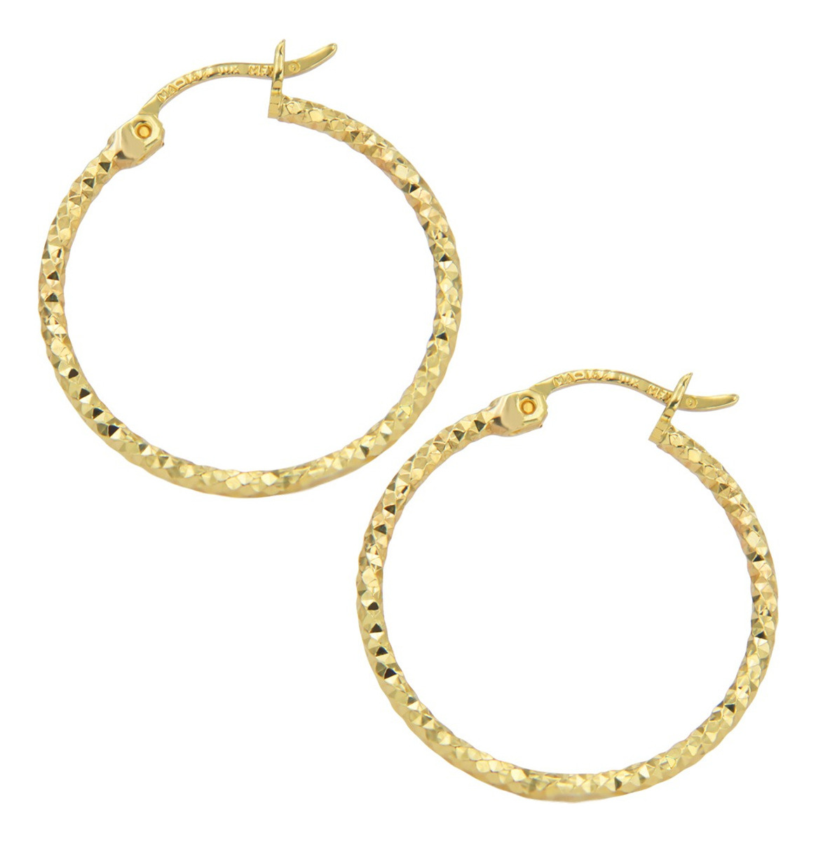 Foto 6 pulgar | Arracadas de Oro de 14k para Mujer