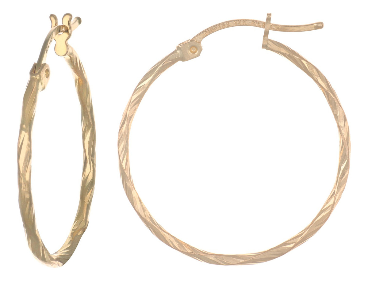 Arracadas de Oro de 14k para Mujer