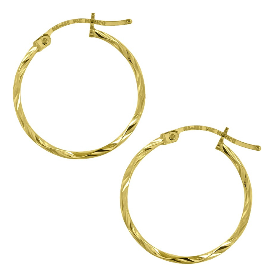 Foto 4 pulgar | Arracadas de Oro de 14k para Mujer