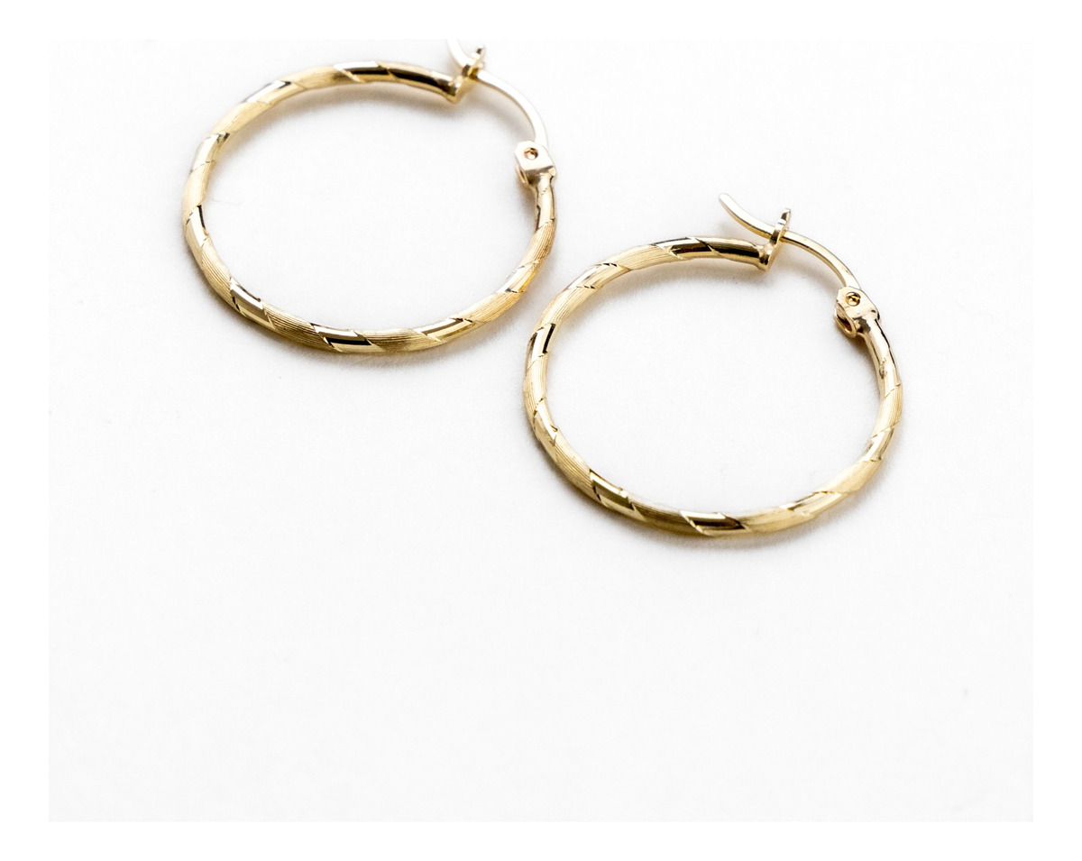 Foto 2 | Arracadas de Oro 14k Cordon Blue