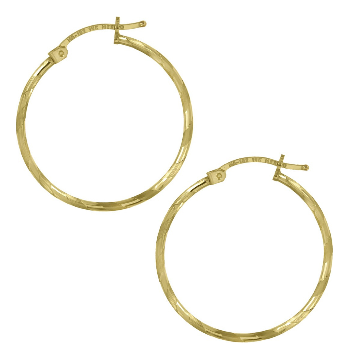 Foto 6 pulgar | Arracadas de Oro 14k Cordon Blue
