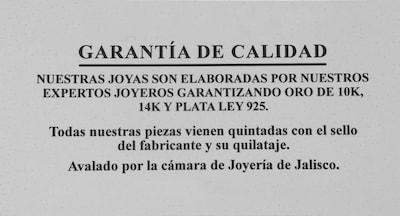 Foto 5 | Arracadas de Oro de 10k para Mujer